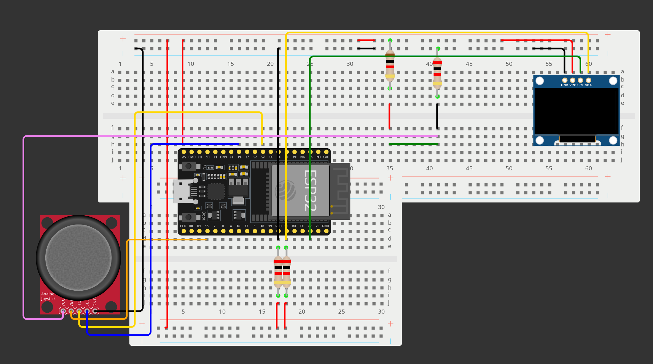 Wokwi wiring diagram